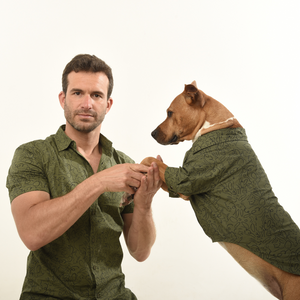 VERDE DOG PRINT MATCHING COLLECTION - FOR DOG